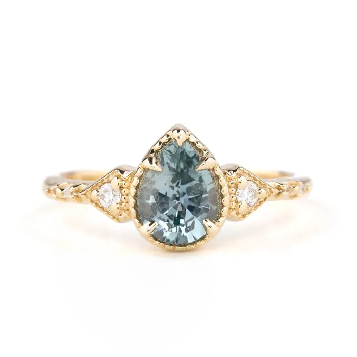 Envero Jewelry Rings Agatha Setting Pear cut