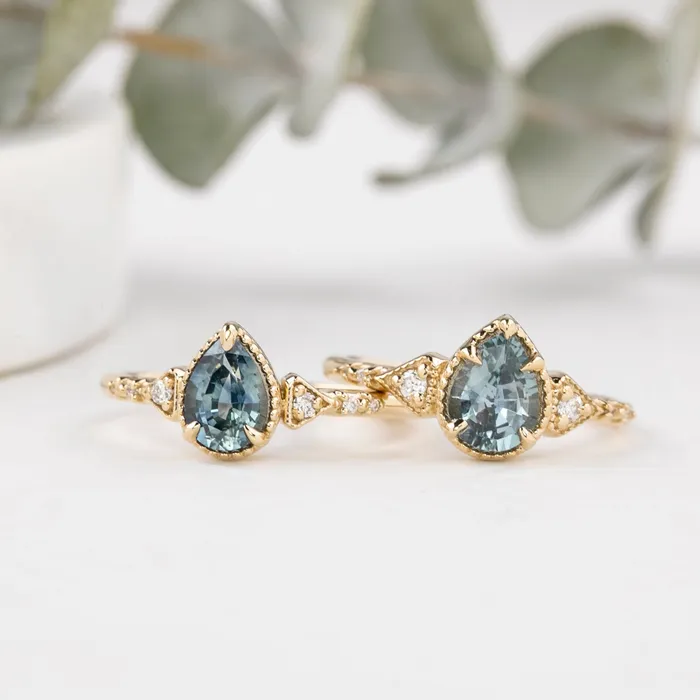 Envero Jewelry Rings Agatha Setting Pear cut Envero Jewelry Rings Agatha Setting Pear cut