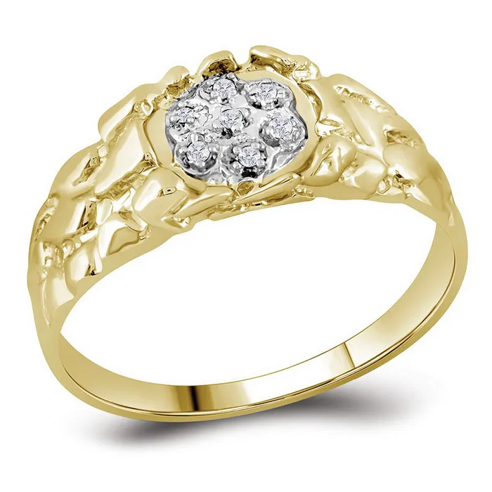 Rings Sterling Silver Mens Round Diamond Cluster Ring 120 Cttw mayamila