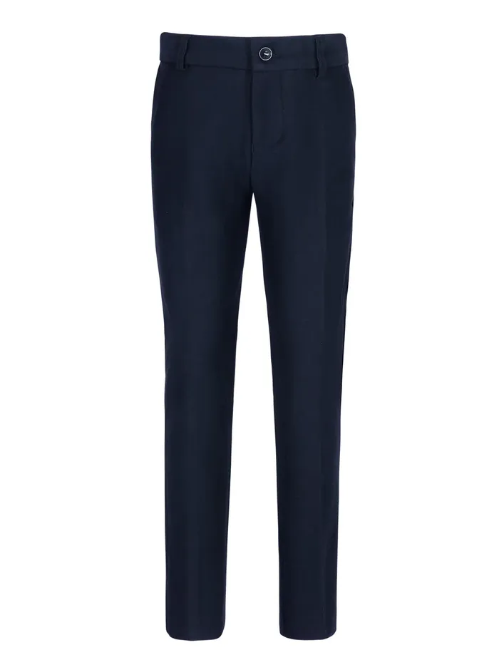 TO Collection Earrings TO Collection Mens Classic Fit Flex Pants Navy