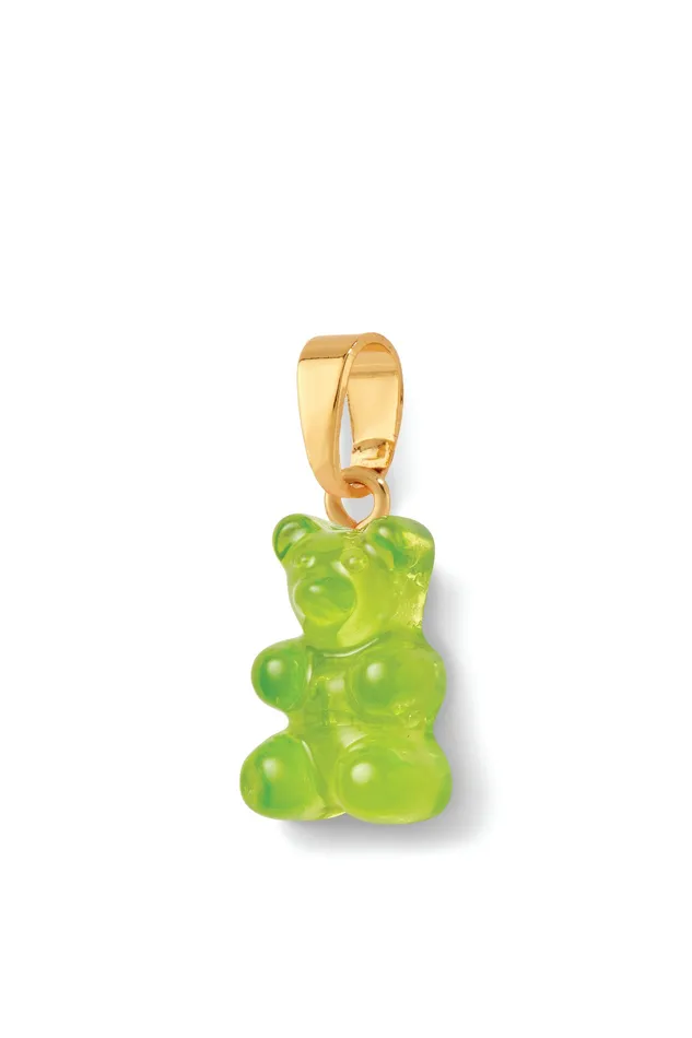 Nostalgia bear Classic connector Lime Crystal Haze Jewelry Rings