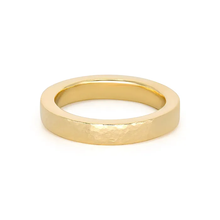 Rings VANIE Yellow Gold Flat Band