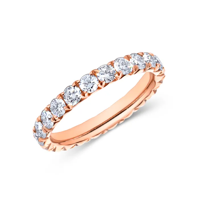 Round Diamond Eternity Band 161tw Polachecks Collection Rings