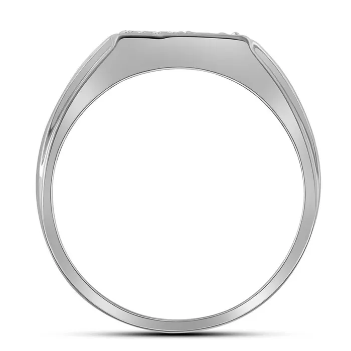 14k White Gold Round Diamond Diagonal Row Flat Top Fashion Ring 112 Cttw gndatlanta Rings 14k White Gold Round Diamond Diagonal Row Flat Top Fashion Ring 112 Cttw gndatlanta Rings