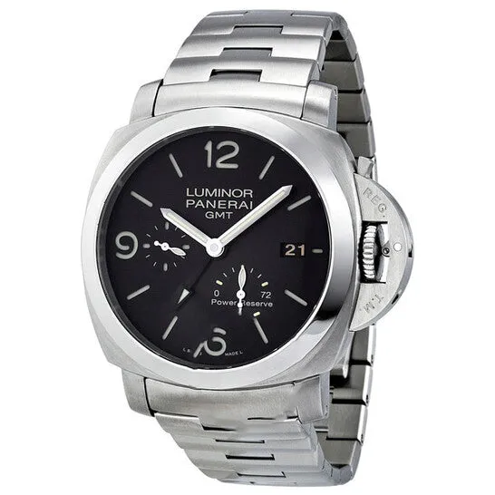 Bracelets JMS always Original Panerai Luminor 1950 3 Days Black Dial GMT Automatic Stainless Steel Mens Watch PAM00347 Bracelets JMS always Original Panerai Luminor 1950 3 Days Black Dial GMT Automatic Stainless Steel Mens Watch PAM00347