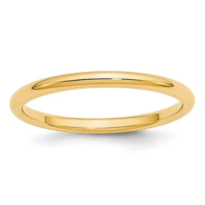 Goldia Rings Solid 10K Yellow Gold 2mm Standard Comfort Fit MensWomens Wedding Band Ring Size 8 Goldia Rings Solid 10K Yellow Gold 2mm Standard Comfort Fit MensWomens Wedding Band Ring Size 8