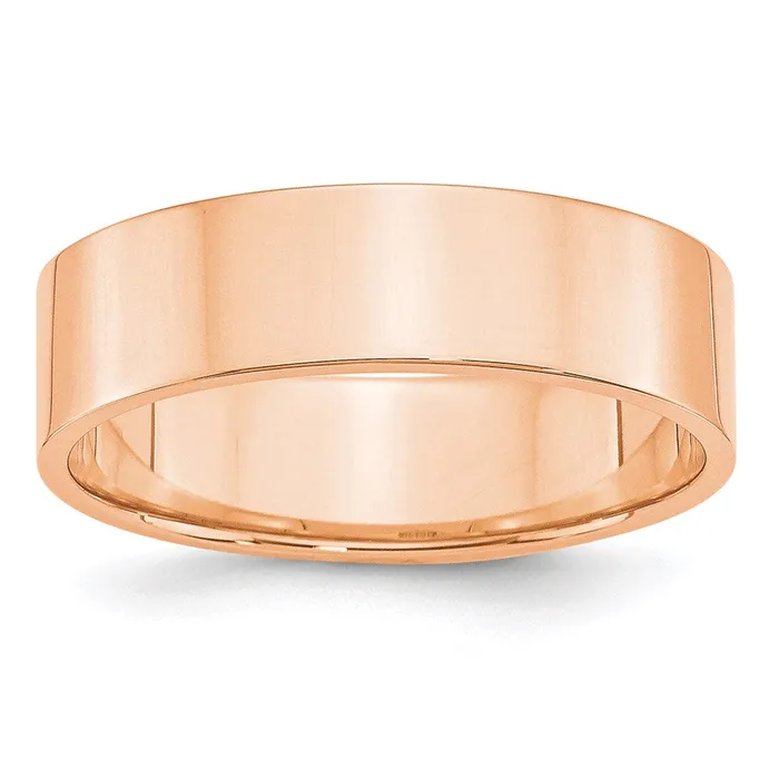Goldia Rings Solid 10K Yellow Gold Rose Gold 6mm Light Weight Flat MensWomens Wedding Band Ring Size 5 Goldia Rings Solid 10K Yellow Gold Rose Gold 6mm Light Weight Flat MensWomens Wedding Band Ring Size 5