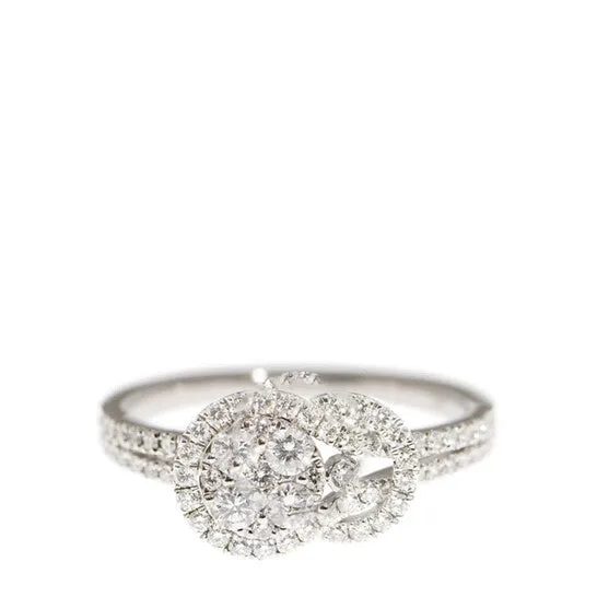 JMS always Original New J Collection Fine Jewellery Ring W Diamond 69 Rddi 062 Ct18kw 372 Gm 18kt White Gold Silver Rings JMS always Original New J Collection Fine Jewellery Ring W Diamond 69 Rddi 062 Ct18kw 372 Gm 18kt White Gold Silver Rings