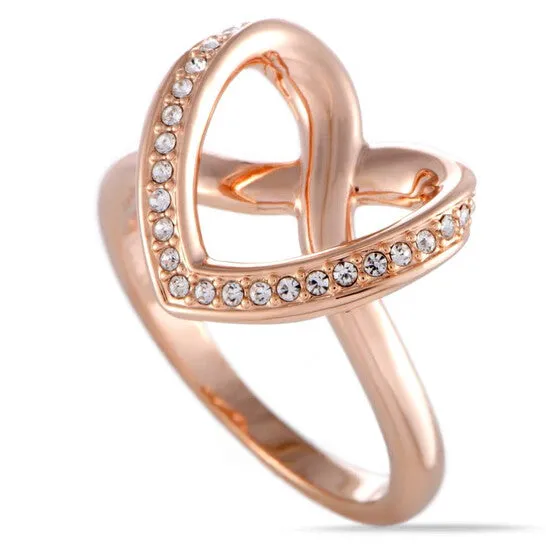 JMS always Original Swarovski Cupidon Rose Gold Plated Crystal Ring Rings JMS always Original Swarovski Cupidon Rose Gold Plated Crystal Ring Rings
