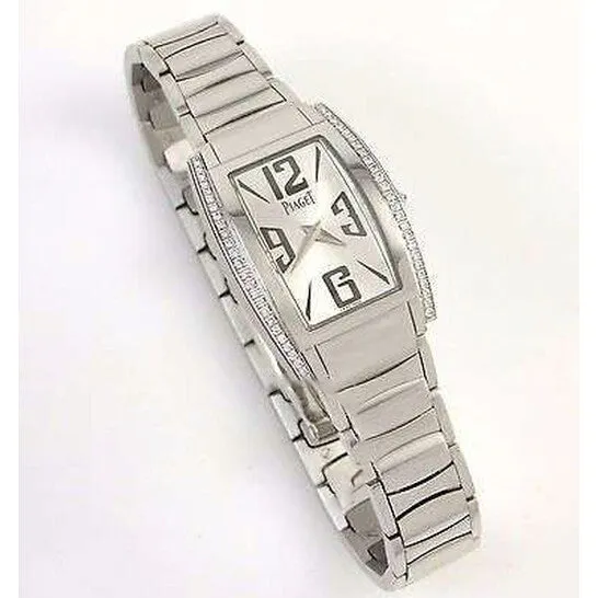 JMS always PreStyled Sets Original Piaget Limelight Silver Dial 18K White Gold Diamond Ladies Watch GOA36095 JMS always PreStyled Sets Original Piaget Limelight Silver Dial 18K White Gold Diamond Ladies Watch GOA36095