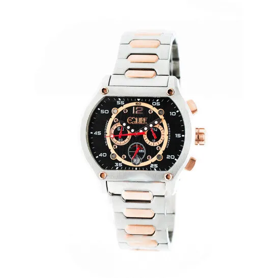 JMS always Rings Original Equipe Dash Chronograph Black Dial Twotone Mens Watch E701 JMS always Rings Original Equipe Dash Chronograph Black Dial Twotone Mens Watch E701