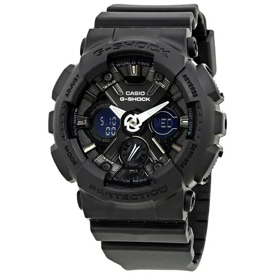 JMS always Watches Original Casio GShock Black Dial Resin Ladies Watch GMAS120MF1ACR JMS always Watches Original Casio GShock Black Dial Resin Ladies Watch GMAS120MF1ACR