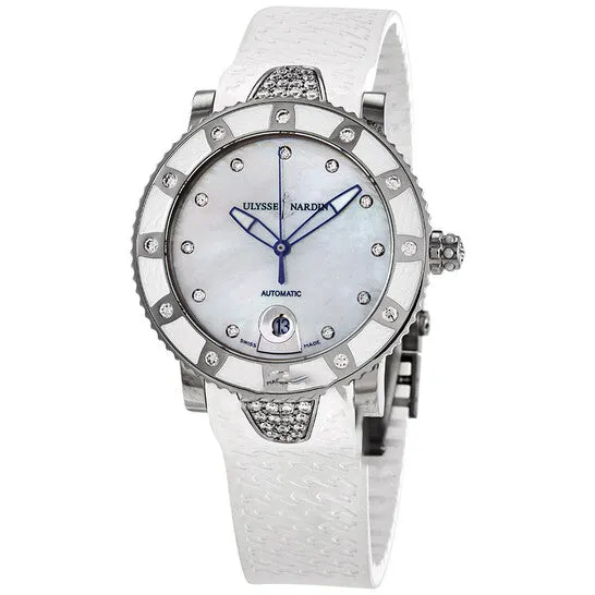 JMS always Watches Original Ulysse Nardin Marine Diver Automatic Diamond Ladies Watch 8103101E3C10 JMS always Watches Original Ulysse Nardin Marine Diver Automatic Diamond Ladies Watch 8103101E3C10