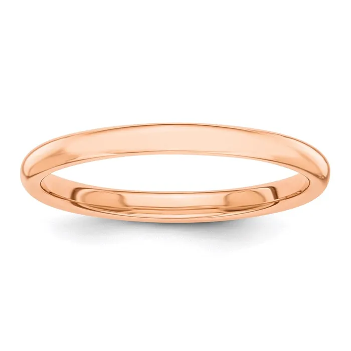 Rings Goldia Solid 18K Yellow Gold Rose Gold Polished 2mm MensWomens Wedding Band Ring Size 75 Rings Goldia Solid 18K Yellow Gold Rose Gold Polished 2mm MensWomens Wedding Band Ring Size 75