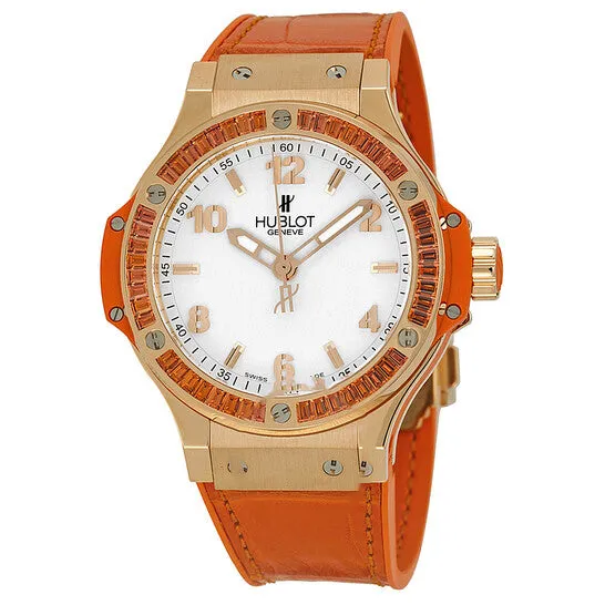 Watches JMS always Original Hublot Big Bang Tutti Frutti White Dial 18kt Rose Gold Ladies Watch 361PO2010