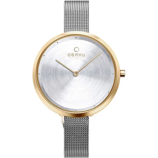Watches JMS always Original Obaku Classic Quartz Silver Dial Ladies Watch V227LXGIMC Watches JMS always Original Obaku Classic Quartz Silver Dial Ladies Watch V227LXGIMC