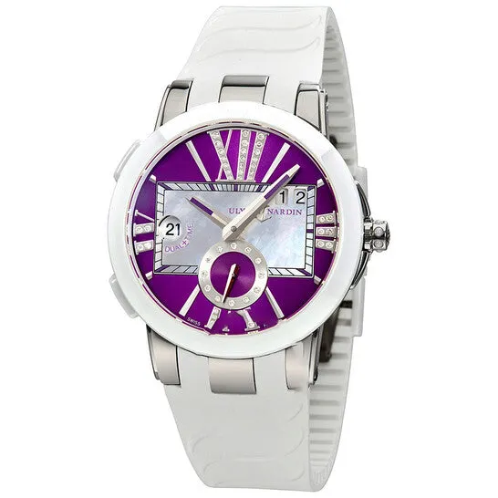 Watches JMS always Original Ulysse Nardin Executive Dual Purple Dial Ladies Watch 2431033007 Watches JMS always Original Ulysse Nardin Executive Dual Purple Dial Ladies Watch 2431033007