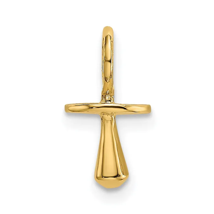 14k Yellow Gold Gold Polished 3D Pacifier Charm TreasureFineJewelers PreStyled Sets 14k Yellow Gold Gold Polished 3D Pacifier Charm TreasureFineJewelers PreStyled Sets