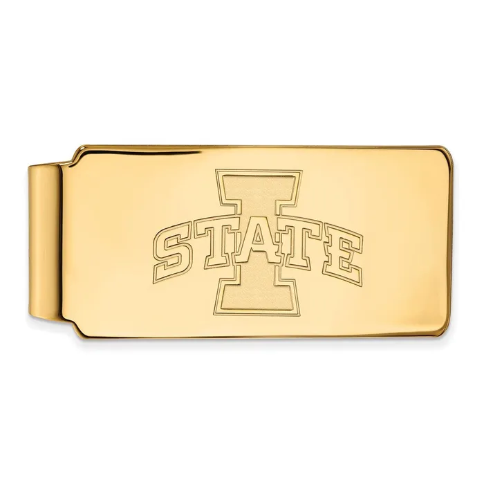 14K Yellow Gold Iowa State University Money Clip TreasureFineJewelers PreStyled Sets 14K Yellow Gold Iowa State University Money Clip TreasureFineJewelers PreStyled Sets