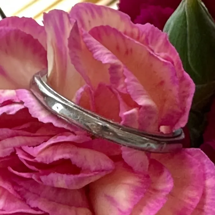 ONeills Estate Jewelry Rings Platinum 18 Karat White Gold Wedding Band 40000141 ONeills Estate Jewelry Rings Platinum 18 Karat White Gold Wedding Band 40000141