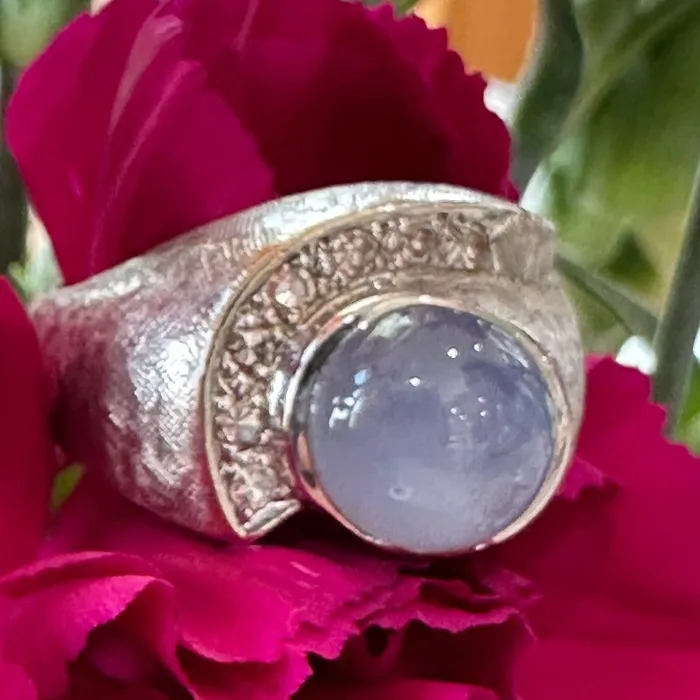 ONeills Estate Jewelry Rings Star Sapphire and Diamond Ring 41500111