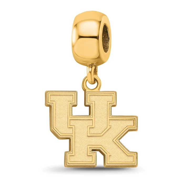 Sterling Silver Goldplated LogoArt University of Kentucky UK Small Dangle Bead Charm TreasureFineJewelers Rings Sterling Silver Goldplated LogoArt University of Kentucky UK Small Dangle Bead Charm TreasureFineJewelers Rings