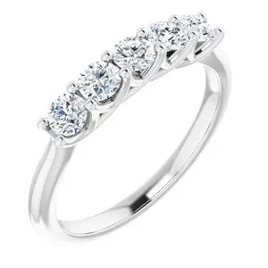 14K White 58 CTW Diamond Anniversary Band1238736012PSTWBC WB Choice Jewelry Rings 14K White 58 CTW Diamond Anniversary Band1238736012PSTWBC WB Choice Jewelry Rings