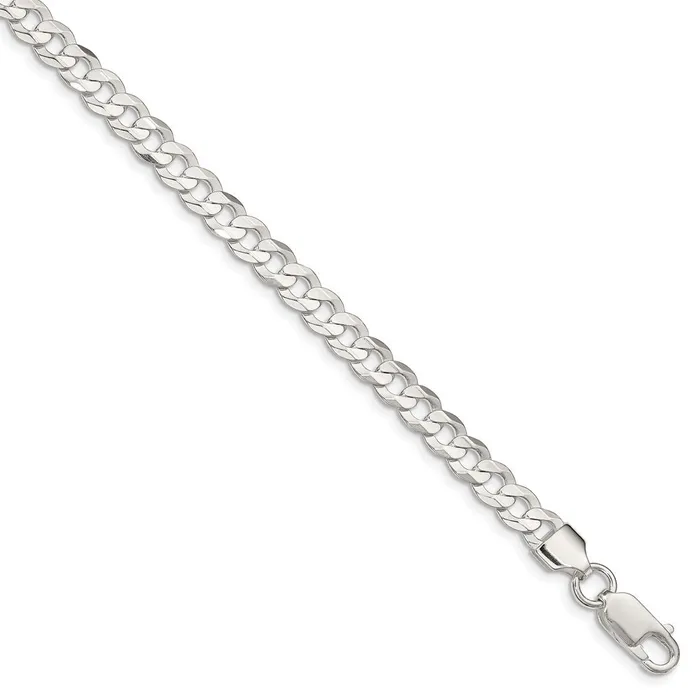Rings Sterling Silver 565mm Concave Beveled Curb ChainWBCQCBC15022 WB Choice Jewelry Rings Sterling Silver 565mm Concave Beveled Curb ChainWBCQCBC15022 WB Choice Jewelry