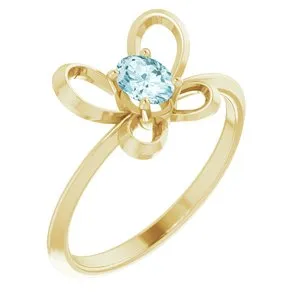 Rings WB Choice Jewelry 14K Yellow 4x3 mm Oval December Youth Butterfly Birthstone Ring 653415631PSTWBC Rings WB Choice Jewelry 14K Yellow 4x3 mm Oval December Youth Butterfly Birthstone Ring 653415631PSTWBC